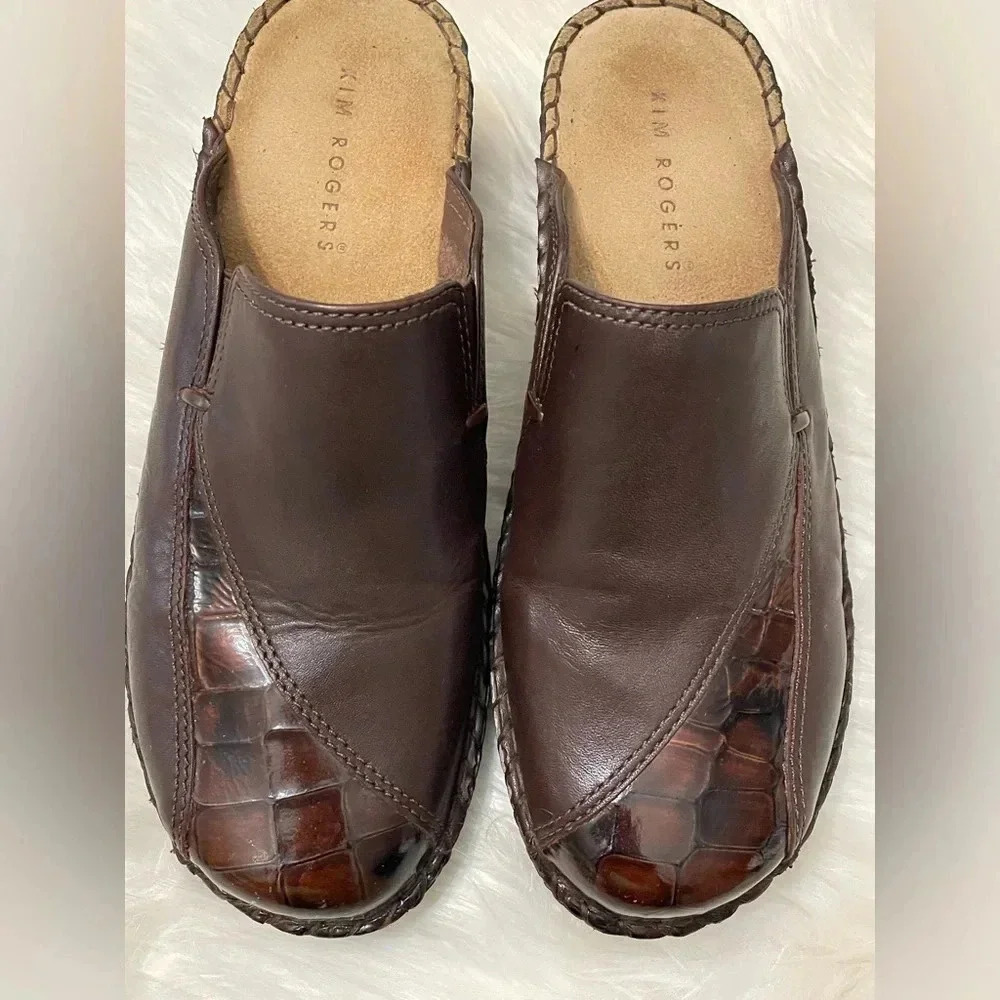 Kim Rogers Brown Loafers‎ Size 9